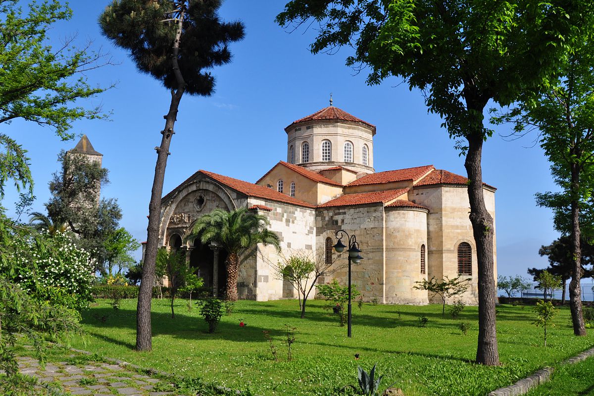 Hagia Sophia Mosque in Trabzon